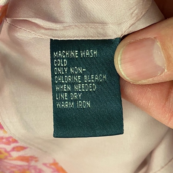 Lauren Ralph Lauren Vintage 90’s / Y2K Paisley Print Square-neck Sundress size 8 - Picture 9 of 10